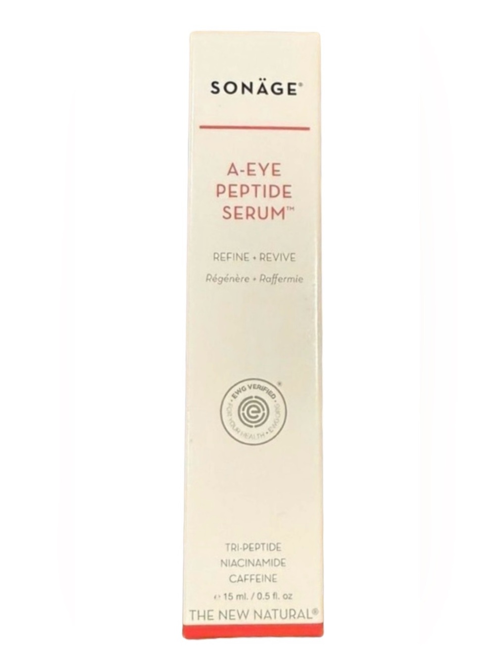 Sonäge A-Eye Peptide Eye Serum 15ml
Cooling Rollerball Anti-Aging NIB